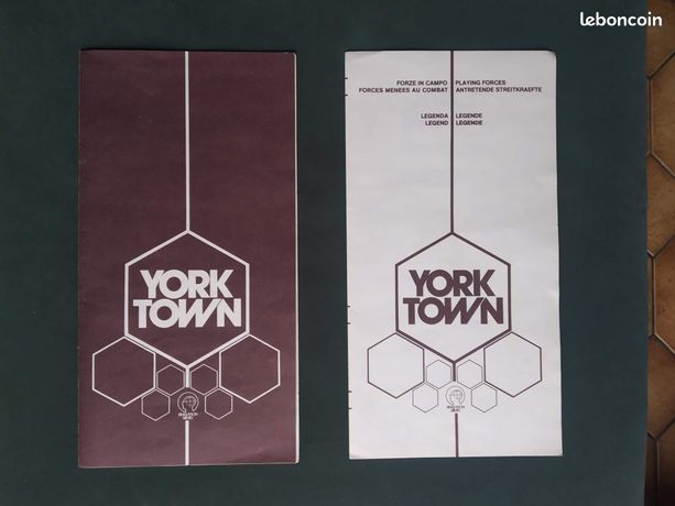 Jeu York Town / Wargame Vintage / international Team / Simulation Games
