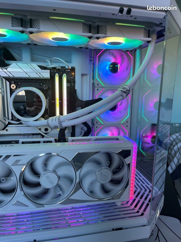 Mred - Boîtier Pc Gamer Atx - Blanc Rgb Dream Eyes à Prix