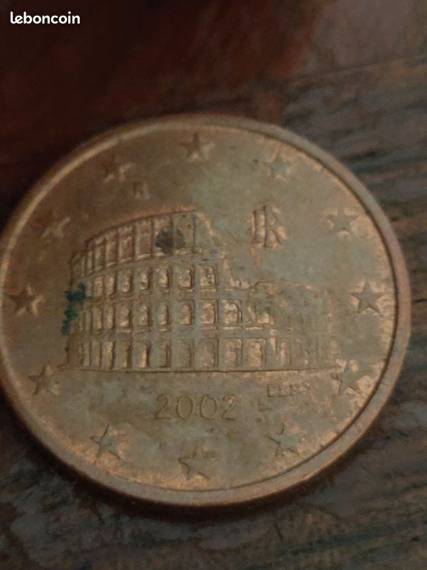 Pièce 5 Cent Euro Italie 2002 (image 1)