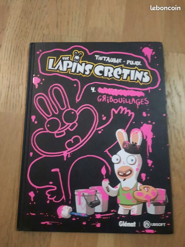 BD lapin c.r.é.t.i.n.s tome 4 (image 1)
