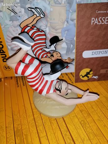 FIGURINE TINTIN - LA COLLECTION OFFICIELLE - DUPONT BAIGNEUR