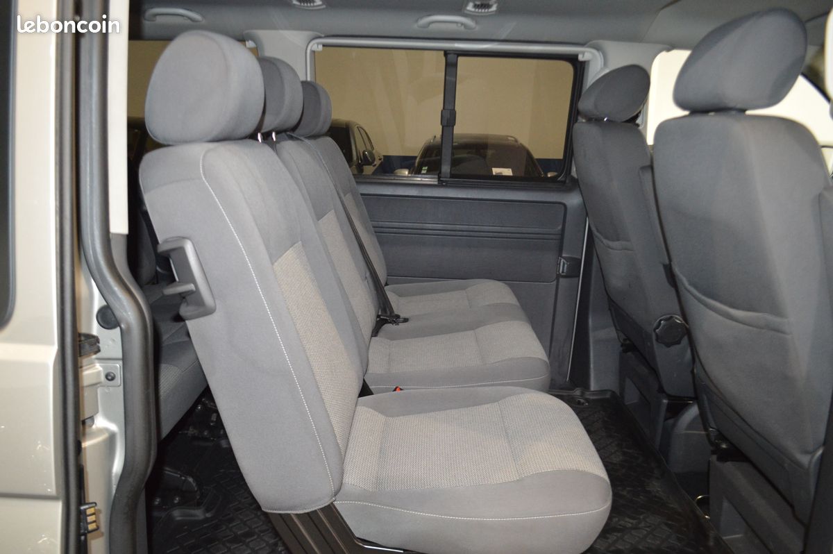 VW CARAVELLE LONGUE 2.0 BITDI 180 DSG7 8 PLACES-06/2010- Réfection Moteur Fiabilisé-GPS CarPlay-Attelage-Etat Rare-Historique Limpide-Garantie 6 Mois (image 8)