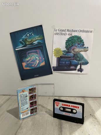 Fiche du jeu Cobra Force sur Amstrad CPC - Le Musee des Jeux Video