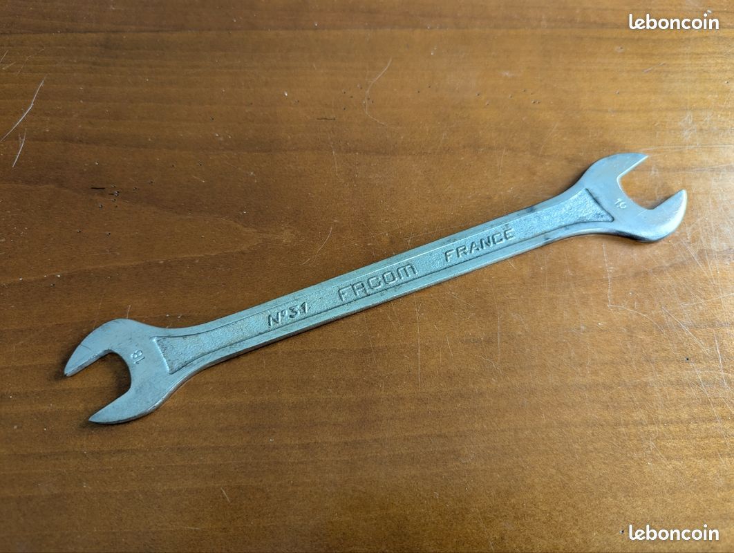 Clé Plate Facom 26x28 Mm Série 44 – Fabriquée En France, Vanachrome Super, Costaud