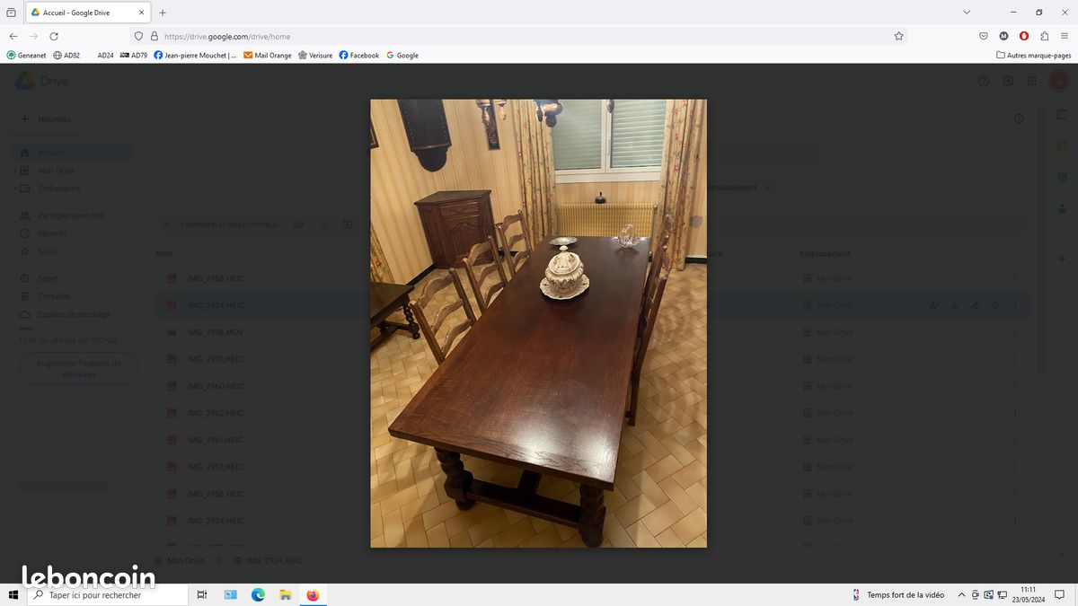 Mobilier de salla à manger (image 6)