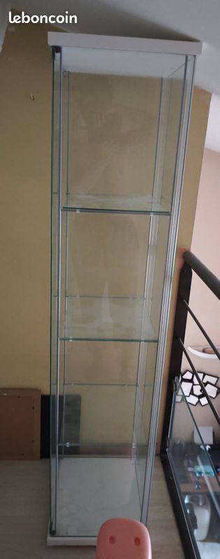 2 Vitrines IKEA Detolf (image 1)