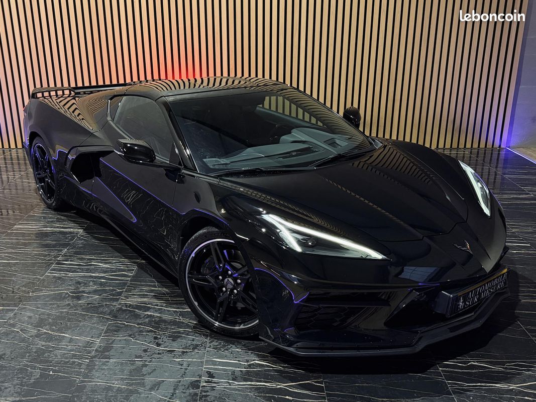CHEVROLET CORVETTE TARGA 6.2 V8 482 BVA C8 Stingray IMMAT FRANCE 2LT ETAT NEUF 1ERE MAIN RIEN A PREVOIR (image 24)