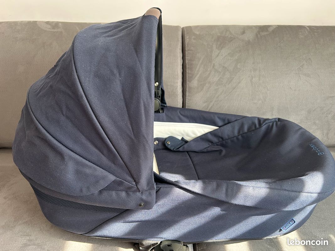 Landau et cosy avec adaptateur cybex balios s lux (image 2)