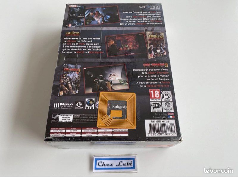 Pack De 3 Jeux PC - The Haunted + Code D'Honneur 3 + Hard Reset - Version FR Neuve