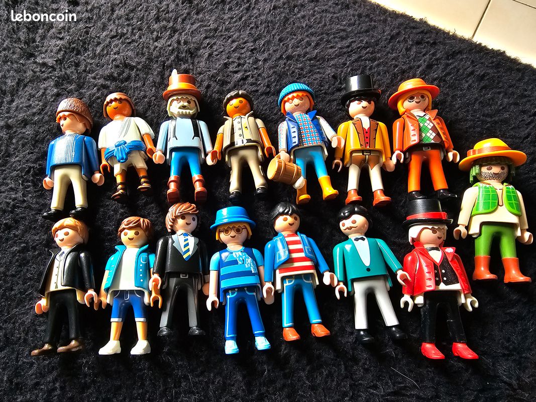 Tanya 6 lots playmobil de personnages divers personnages hommes et enfants (image 6)