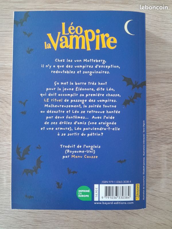 Livre Léo la vampire (image 2)