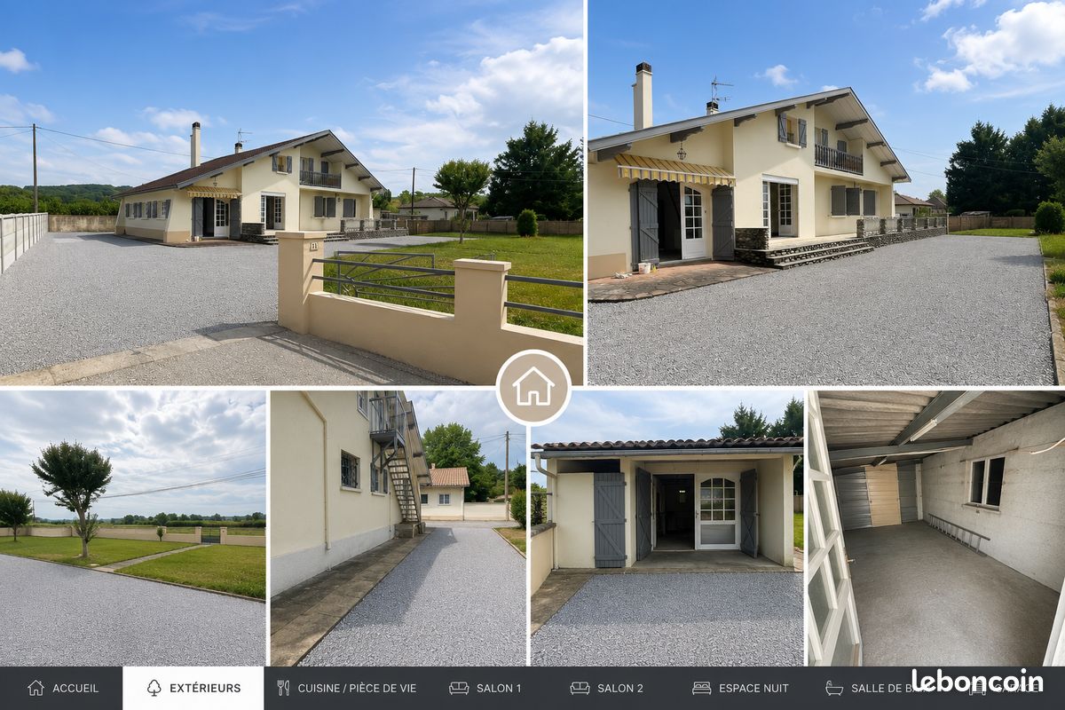 Location Appartement meublé en rez de chaussée T4 (image 1)
