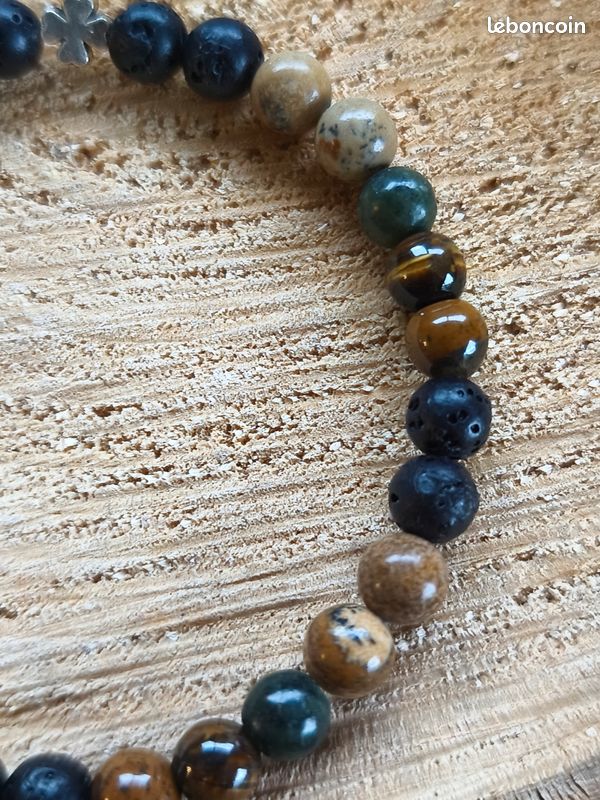 Bracelets homme en pierres naturelles (image 6)