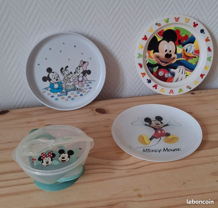 Service Vaisselle Enfant IKEA – Gamme KALAS – 6 Pièces – Sans BPA – Multicolore