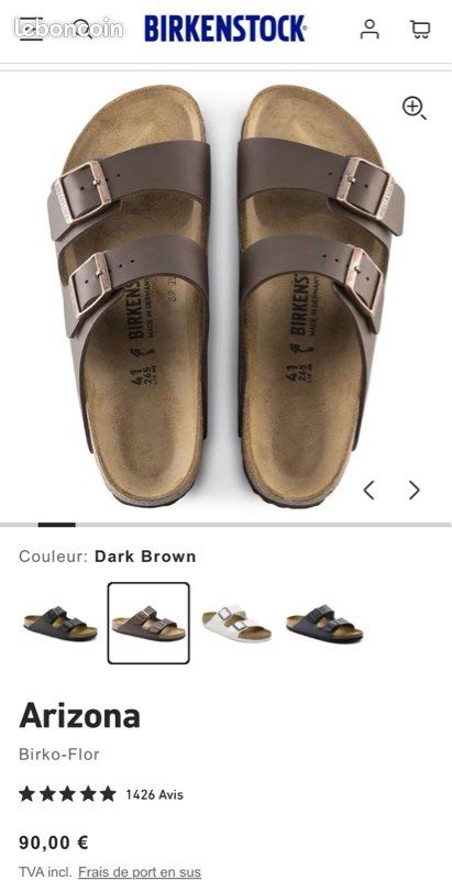 Birkenstock Arizona neuve (image 3)