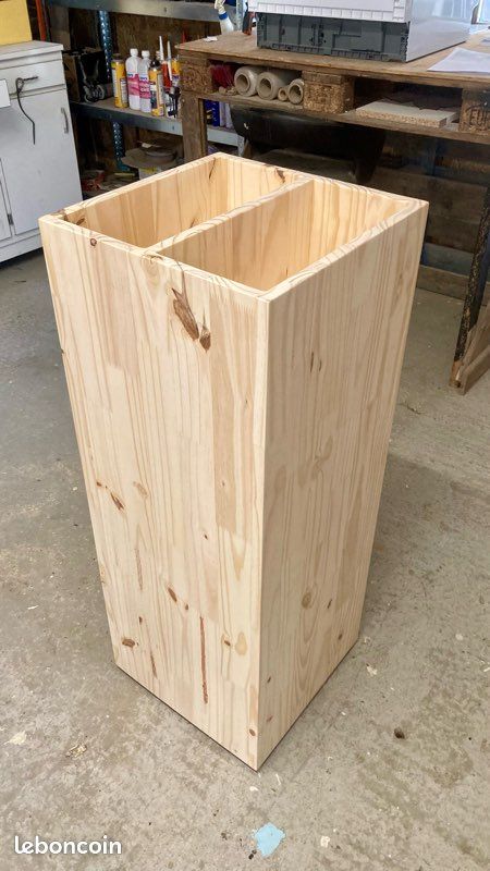 Meuble de Rangement Vinyles - Gamme Pin (image 2)