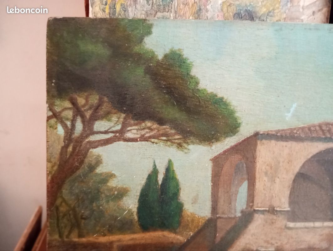 🌸ART Tableau sur bois (image 7)