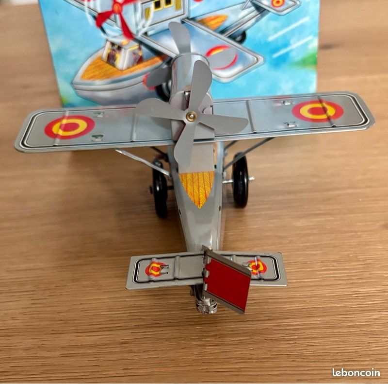 Yinhing Hélicoptère Mécanique Vintage En Fer – Jouet à Remonter Pour Enfants Et Collectionneurs, Idée Cadeau Unique
