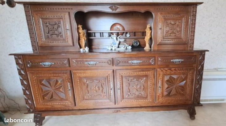 Ensemble Buffet et Table + 6 chaises (image 1)