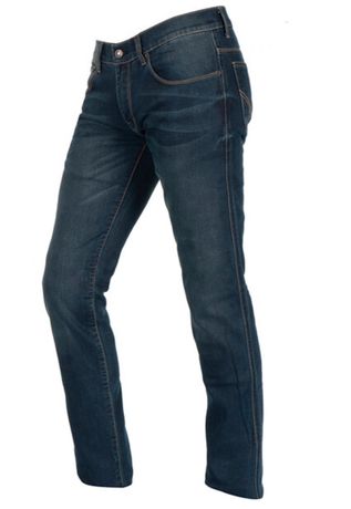 Jeans de Moto pour Hommes Surpantalon Moto 4 Coussins de Protection Genou  Hanche (Color : Blue, Taille : S) : : Auto et Moto