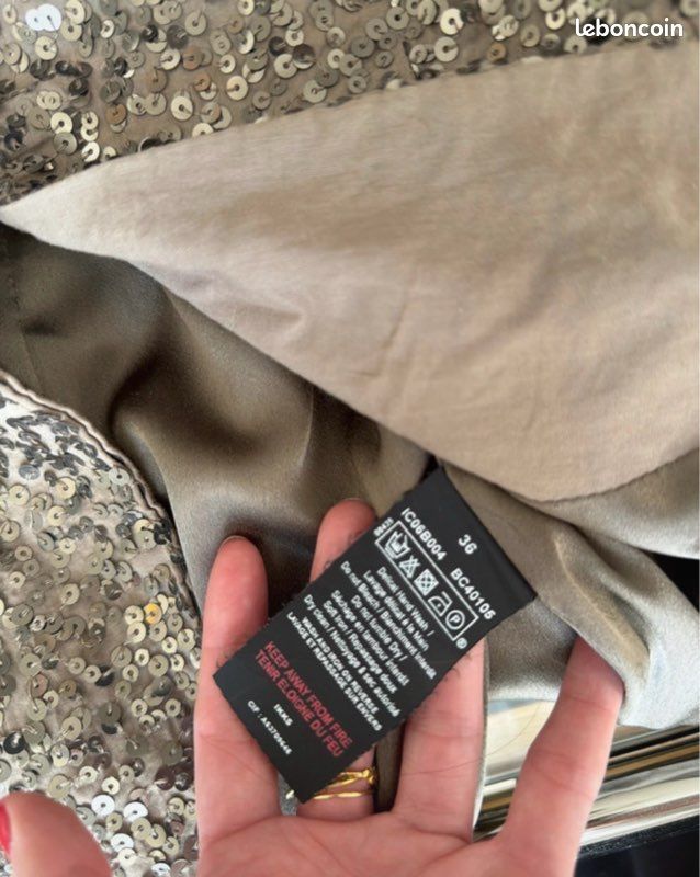 Veste sequin ikks (image 6)