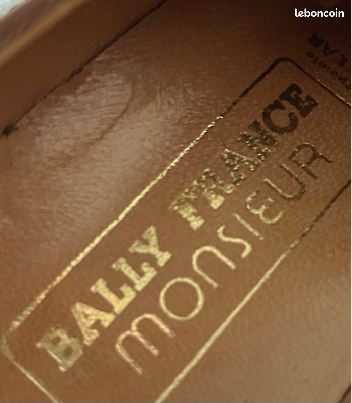 Sneakers Bally Herald T 109 Homme - Cuir Et Nylon, Slip-on, Pointure US 11.5 / EU 44.5