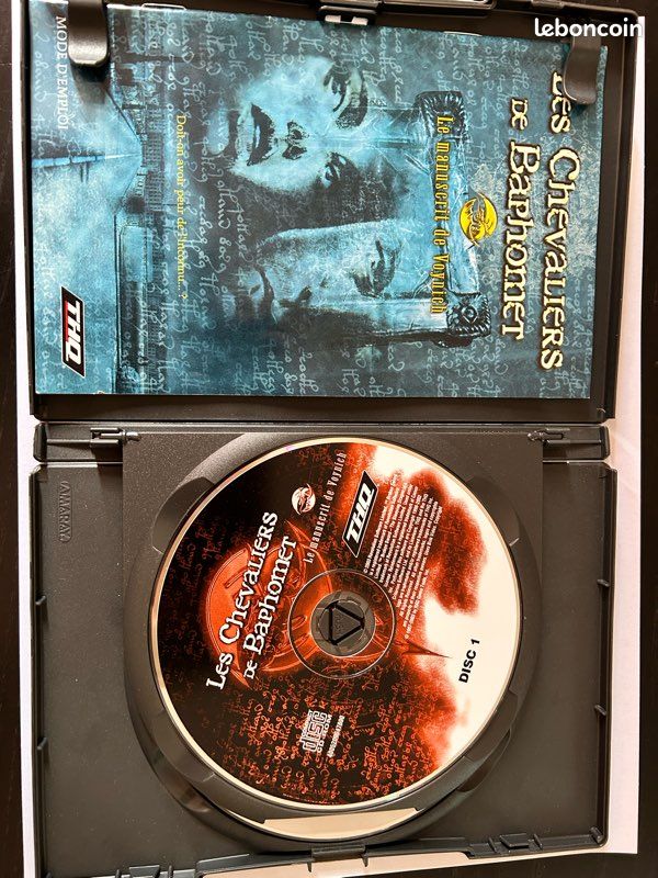 Les Chevaliers De Baphomet : Le Manuscrit De Voynich - PC - FR - Complet