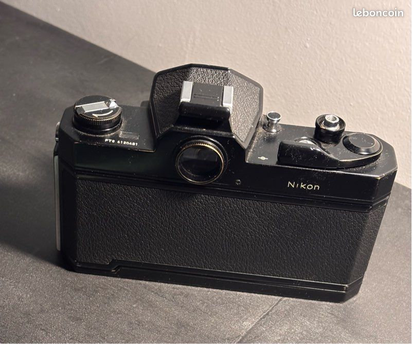 Nikon Nikkormat Argentique Noir - Boîtier Réflex 35mm, état Nickel Et Fonctionnement Tip Top