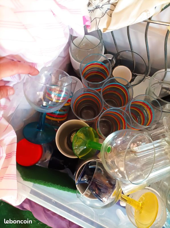 Lot de vaisselle verre bol tasse .... (image 3)