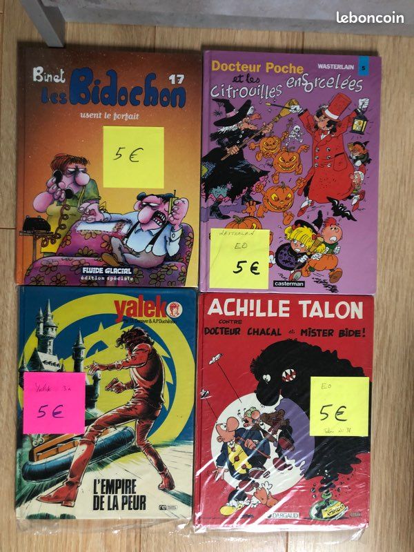 Lot numéro 4 de BD diverses, dont collectors, EO (image 2)