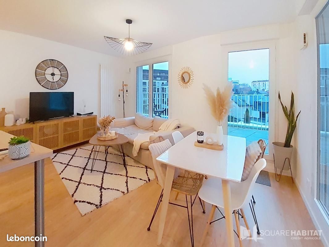 Appartement 3 pièces 62 m² · à Rennes · 62 m² · 829 €/mois