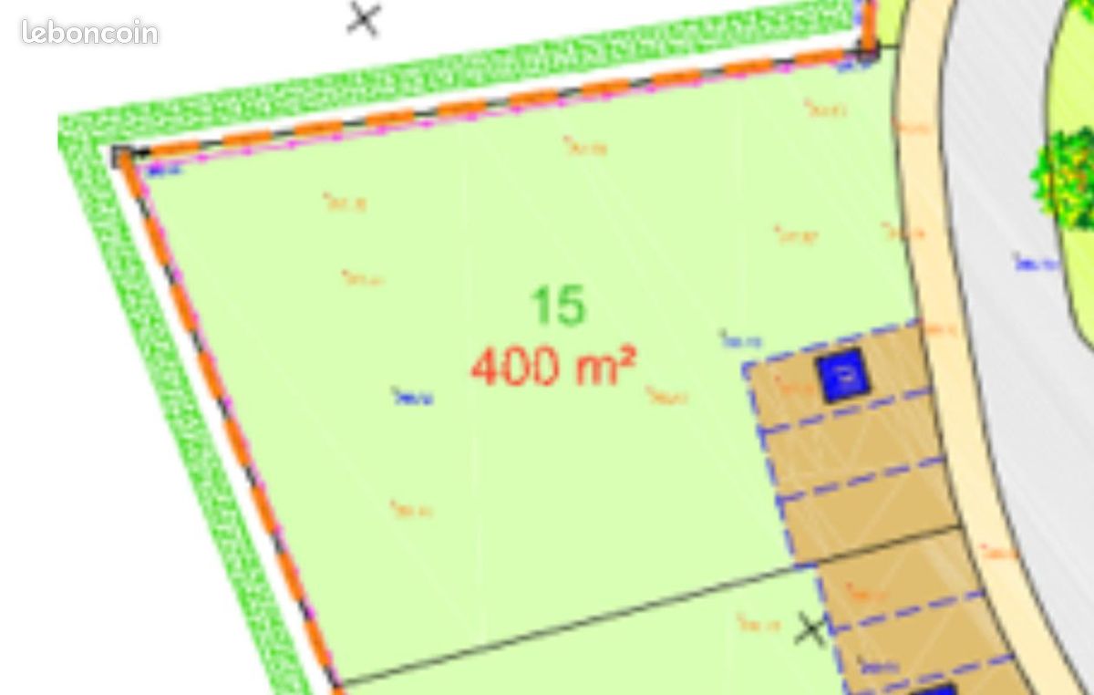 Terrain 400 m² · à Chalamont · 75 000 €