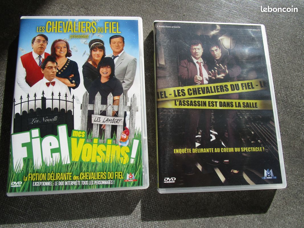 2 DVD Chevaliers du Fiel (image 1)