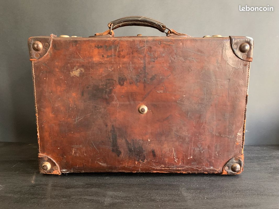 ② Ancienne Valise de Voyage Unisexe