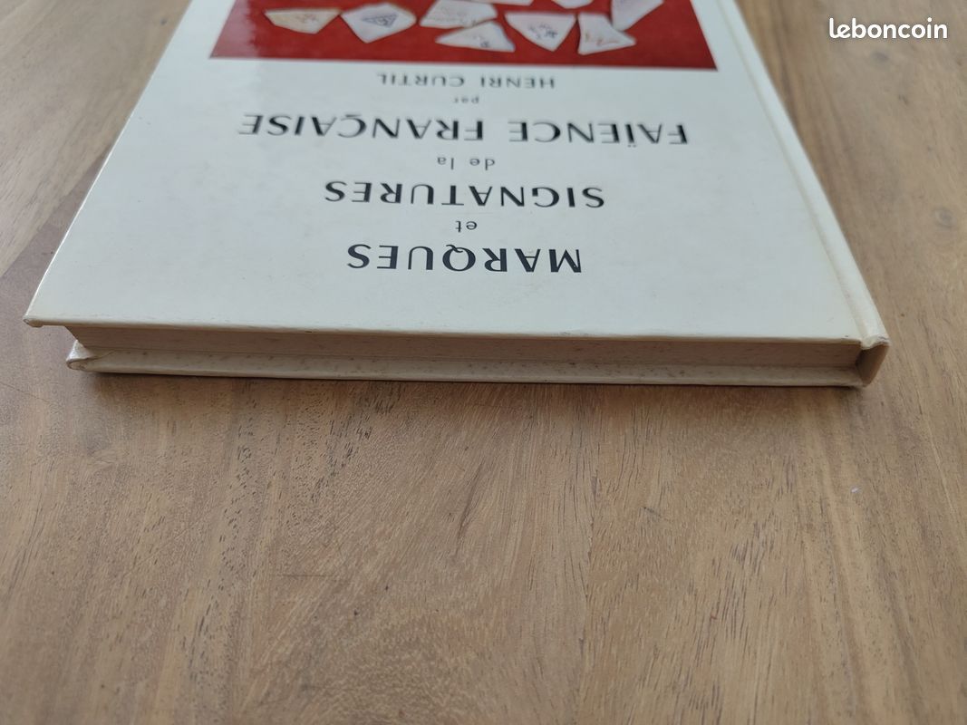Livre de référence « Marques et signatures de la faïence française » Henri Curtil (image 12)
