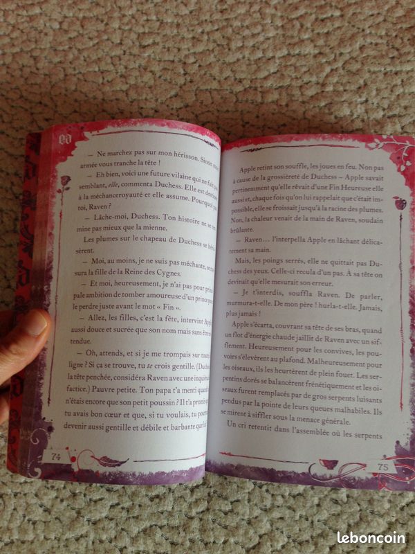 Livre jeunesse - Ever After High 1 - Le livre des légendes - SHANNON HALE - Hachette (image 3)