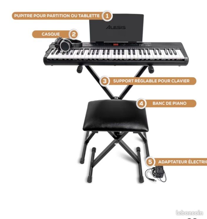 Piano numérique ALESIS Melody 61 (image 1)