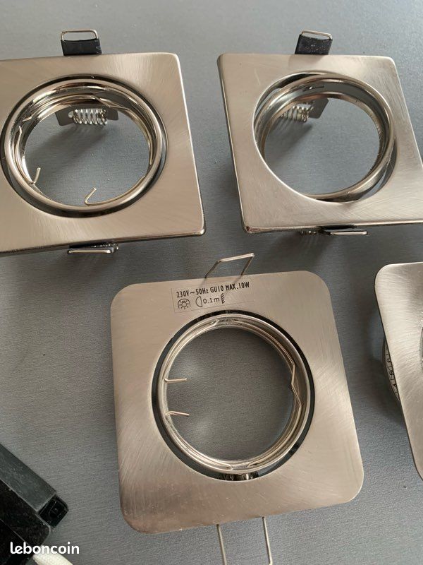 5 spots encastrables extérieurs inox (image 2)
