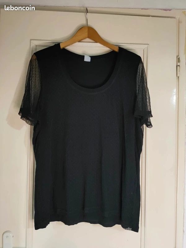 T shirt manches voile (image 4)