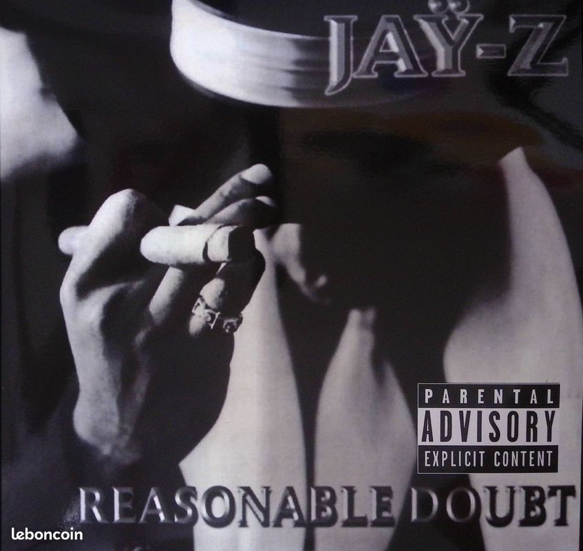 Jay-z reasonable doubt 2lp vinyles blancs (image 1)