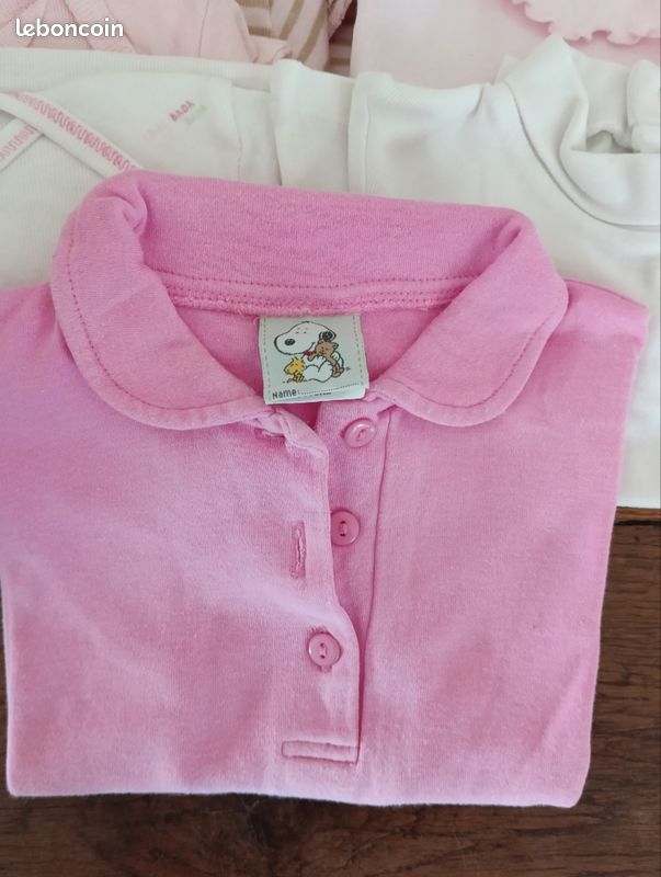 Lot de 6 vêtements bébé fille taille 12mois (image 2)