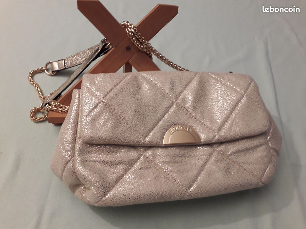 Sac à main matelassé jaune or (ivoire) Morgan de toi Accessoires