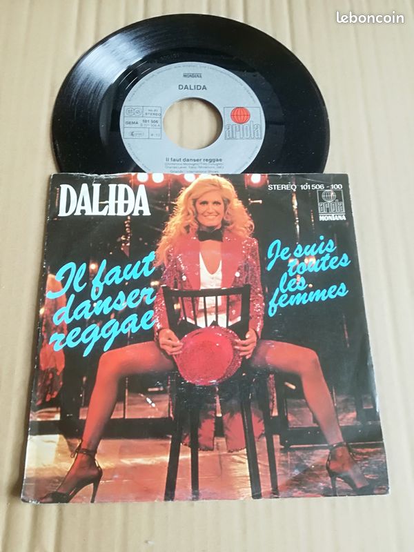 Dalida * Lot de 2 Disques 45 T * Allemagne * Vinyle (image 2)