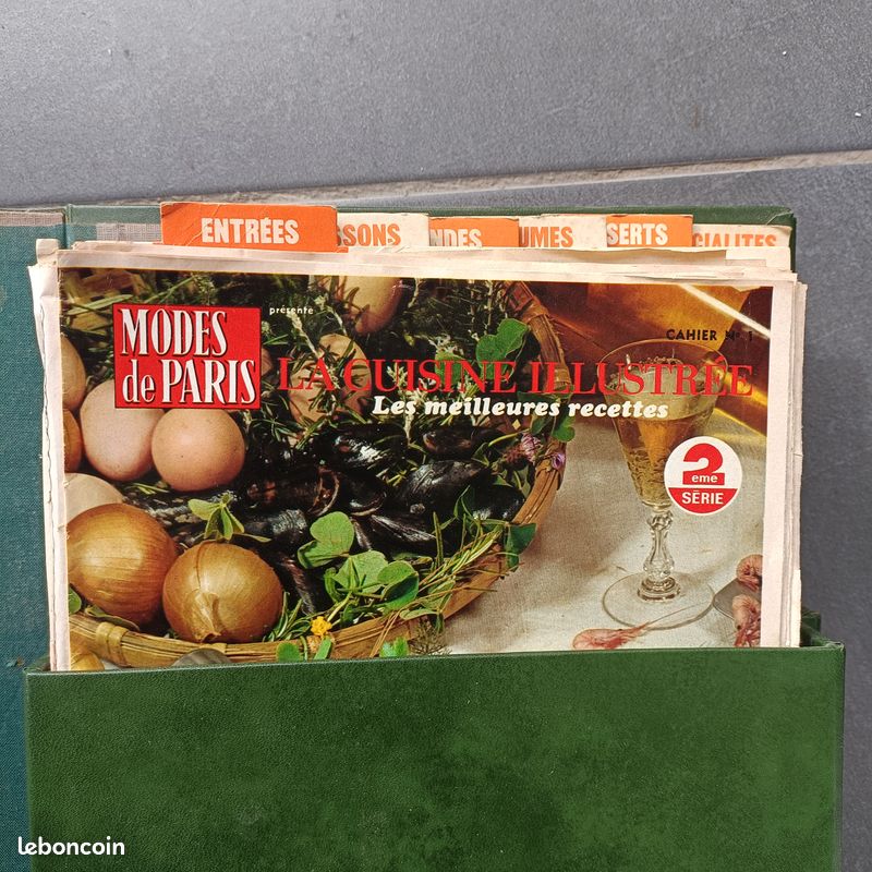 Coffrets Les Meilleures Recettes de "Modes de Paris" - La Cuisine Illustrée et La Cuisine Régionnale (image 2)