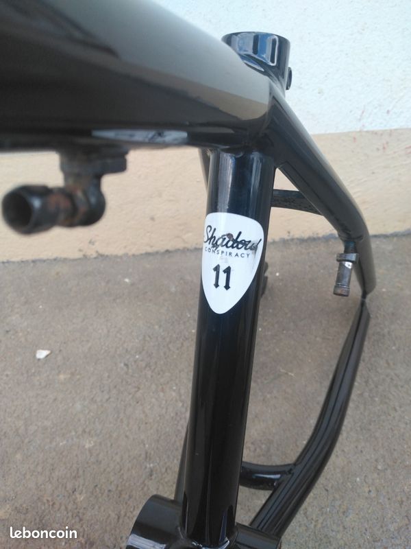 Cadre BMX SHADOW X SUBROSA 'Turn It To 11' - Modèle Rare, Occasion, Pour Collection Ou Montage