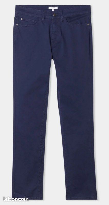 Neuf avec étiquette pantalon homme étiqueté 34 réel 32 BUGATCHI en