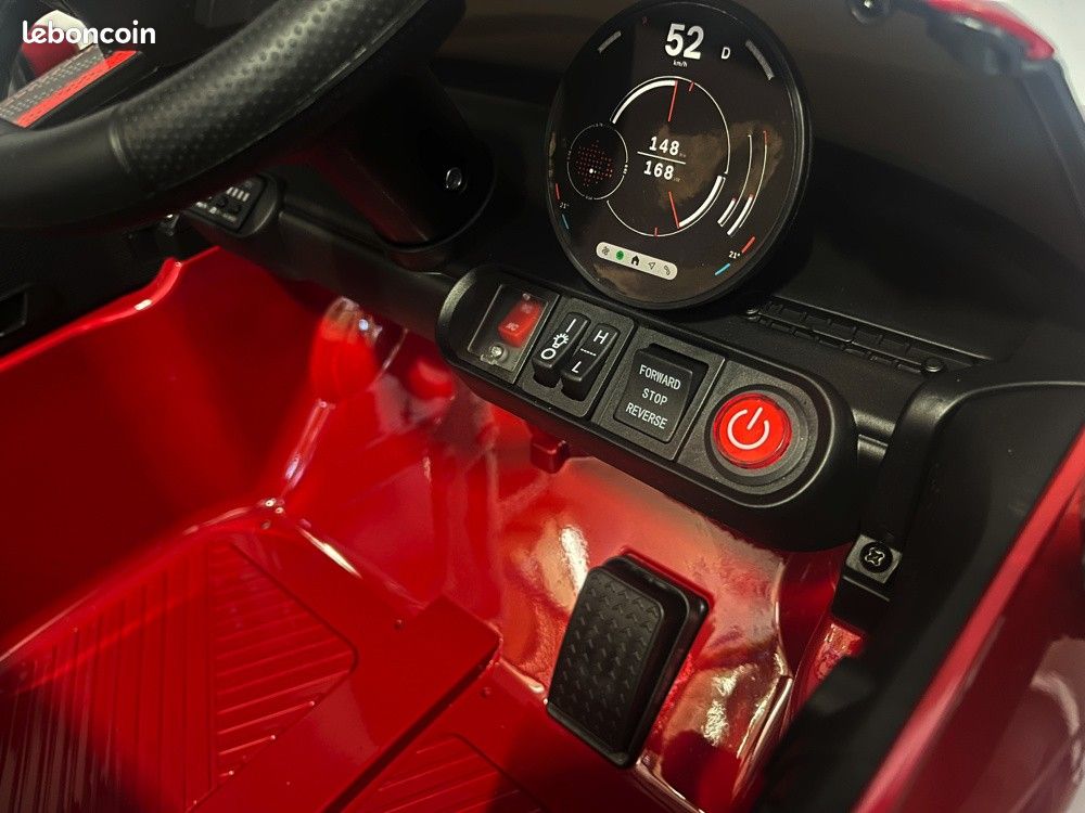 Mini Cooper S 12V rouge métallisé, voiture électrique pour enfants (image 6)