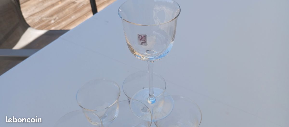 6 verres en cristal zwiesel (image 1)