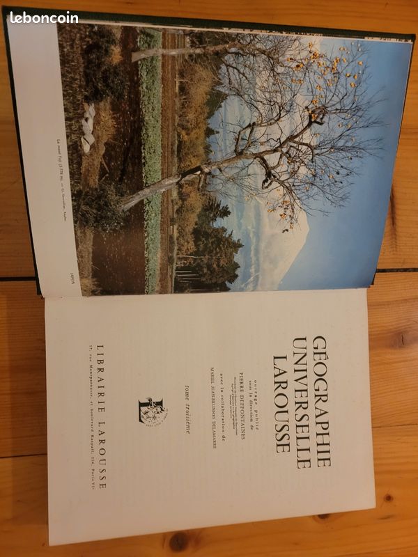 3 livres anciens de géographie Larousse (image 6)