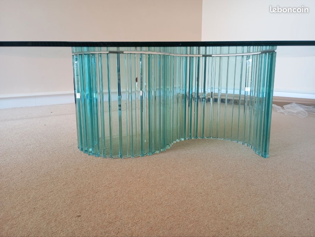 Table basse en verre Roche Bobois (image 4)